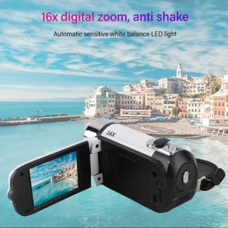 Digitale camera recorder Full HD zwart