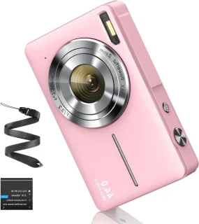Digitale camera roze