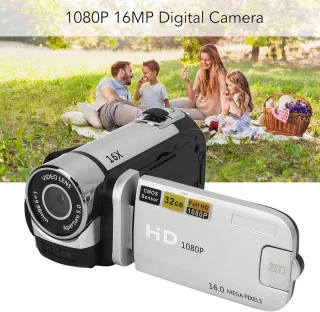 Digitale camera - videocamera camcorder - zwart