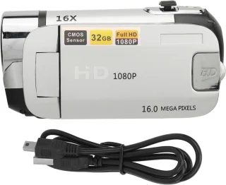 Digitale camera - videocamera camcorder - zwart
