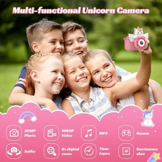Digitale camera voor kinderen, peutercamera en videocamera