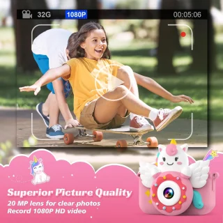 Digitale camera voor kinderen, peutercamera en videocamera