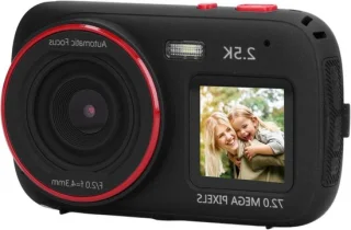 Digitale camera voor kinderen - Vlogcamera - zwart