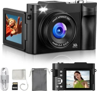 Digitale camera voor vlogs en contentcreatie