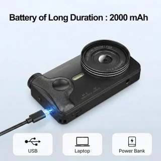 Digitale camera voor vlogs en zelfportretten