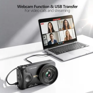 Digitale camera voor vlogs en zelfportretten
