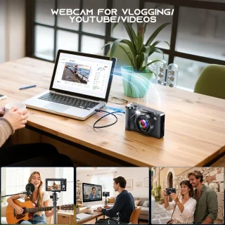 Digitale camera voor vlogs