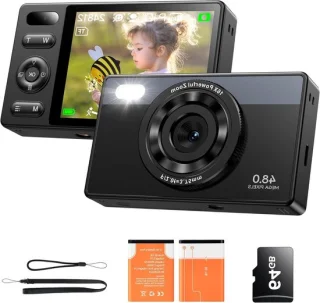 Digitale camera – zwart