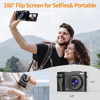 Digitale compactcamera voor vloggen