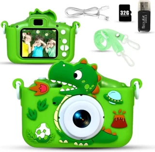 Digitale kindercamera groen