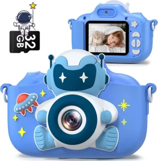 Digitale kindercamera met 32 GB kaart