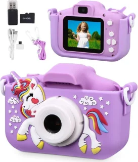 Digitale kindercamera paars