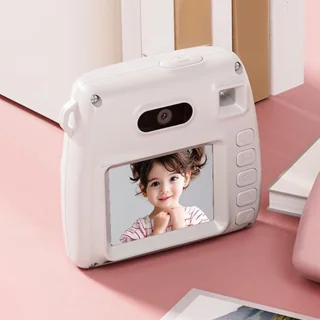 Digitale kindercamera voor vloggers - wit