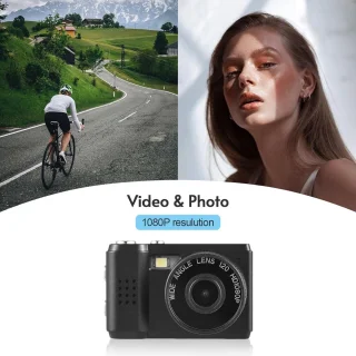 Digitale minicamera - Zwart