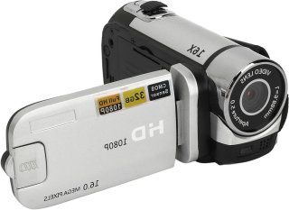 De Digitale Vlogcamera Compacte Camcorder (Zilver) in één oogopslag