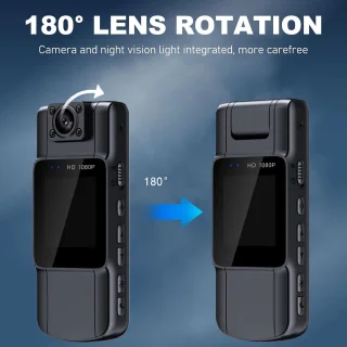 Draagbare camera-recorder - zwart