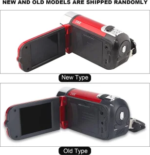 Draagbare DV-camcorder Videocamera (rood)
