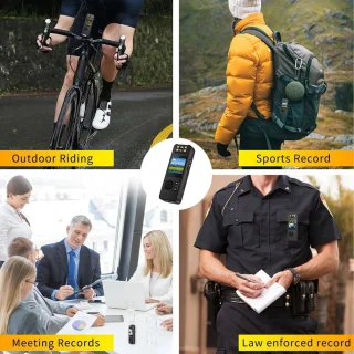 Draagbare Persoonlijke Bodycamera