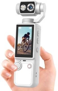 Draagbare vlogcamera - wit