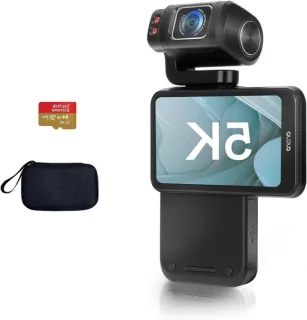 Draagbare vlogcamera - zwart