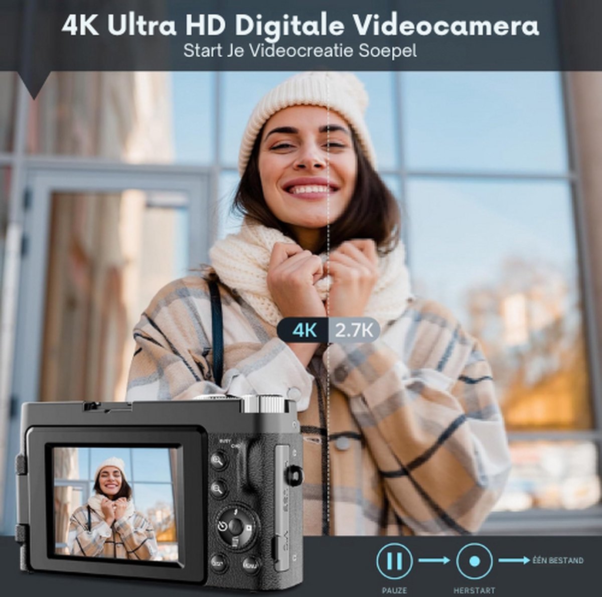 Wat vinden we goed aan de Duluvulu Digitale Compact Camera