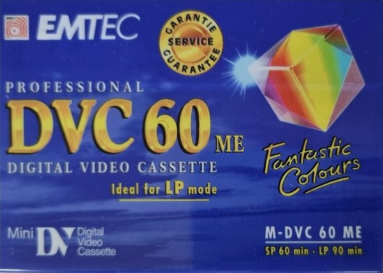 Emtec Mini DVC 60 videocassette review