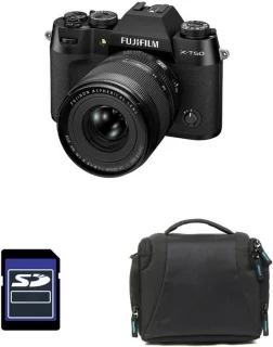 Fujifilm X-T50 zwart + 16-50mm objectief