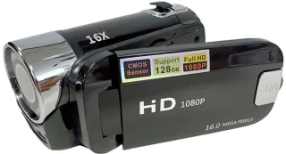 Gloovon Digitale Handycam Camcorder Zwart