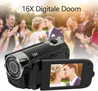 Gloovon Digitale Handycam DV-Camera Zwart