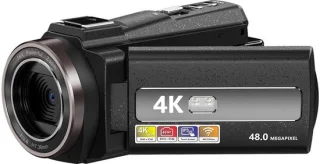 Gloovon® Handycam Camcorder - Digitale Videocamera - Zwart