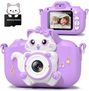 Gofunly kindercamera 1080P met 32GB-kaart