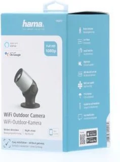 Hama Bewakingscamera Wifi Buiten 1080p Zwart