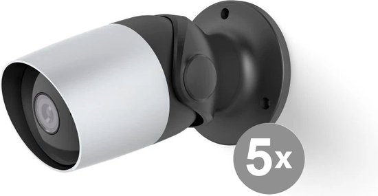 Hama Wi-Fi Buitenbewakingscamera Full HD 1080p 5-pack Zilver/Zwart review