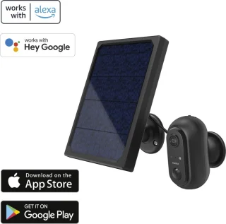 Hama Wifi Buitencamera Accu Solar 1080p