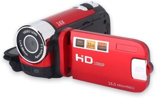 De Handheld camcorder 32GB (rood) in één oogopslag
