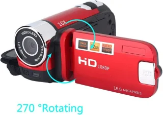 Handheld camcorder 32GB (rood)