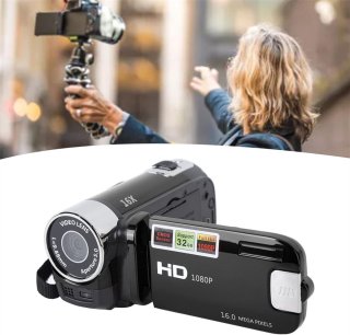 Handheld Videocamera 16MP HD1080P 2,7 inch Zwart