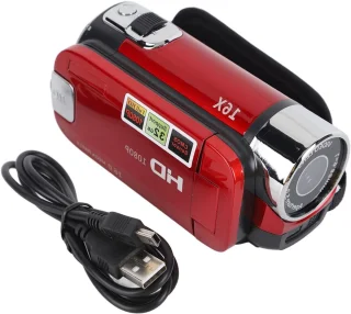 Handheld Videocamera 16MP HD1080P Rood