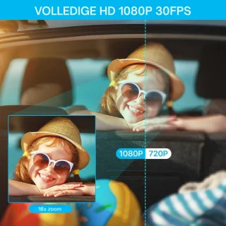 Handycam Videocamera 1080p 36MP Zwart