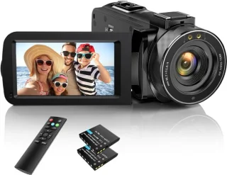 Handycam Videocamera 1080p 36MP Zwart
