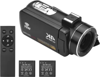 Handycam Vlogcamera 4K 56MP Zwart