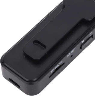 HD camera - draagbare recorder - zwart