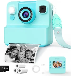 Instantcamera met 2,4 inch HD-scherm Groen