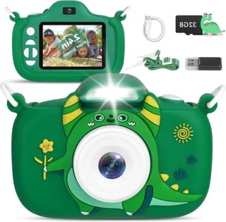 Kindercamera digitale camera groen