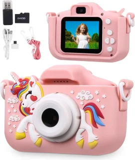 Kindercamera roze