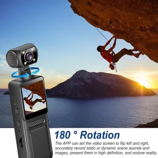 Lichaamscamera - Mini camcorder - Zwart