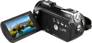 Lipa AD-C1 4K Ultra HD Wifi Camcorder met SD-kaart 32GB