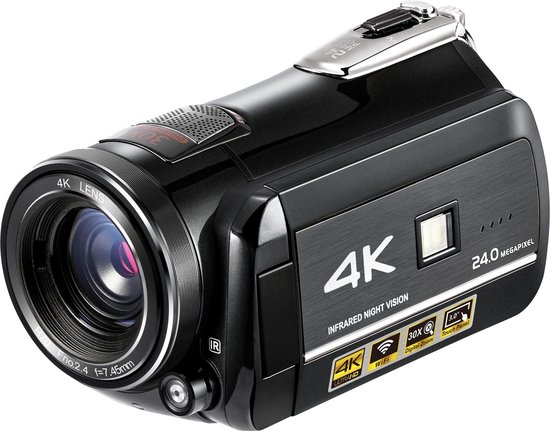 Lipa AD-C1 4K Ultra HD Wifi Camcorder met SD-kaart 32GB review
