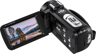 Lipa AD-C7 4K camcorder met 32GB SD-kaart