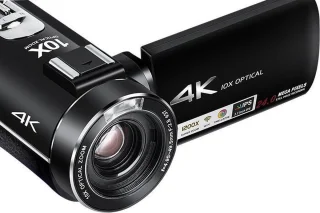 Lipa AD-C7 4K camcorder met 32GB SD-kaart